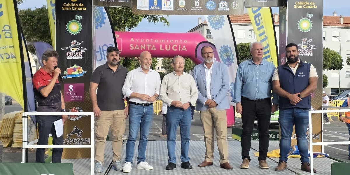 Momento de la ceremonia de salida