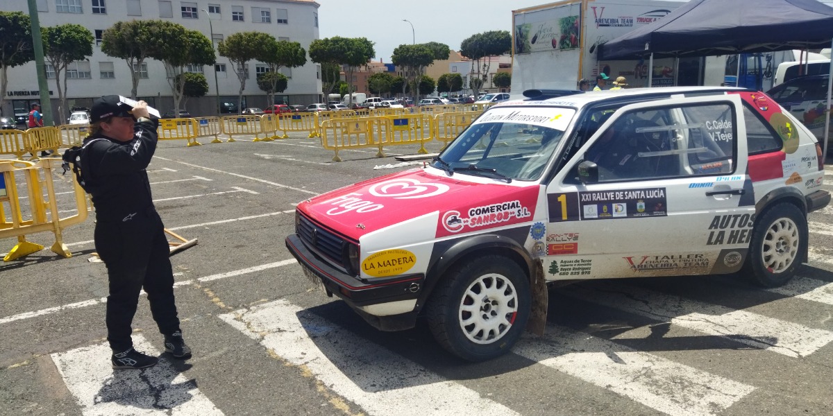 Golf GTi de Cristian Calderín-Vero Tejera