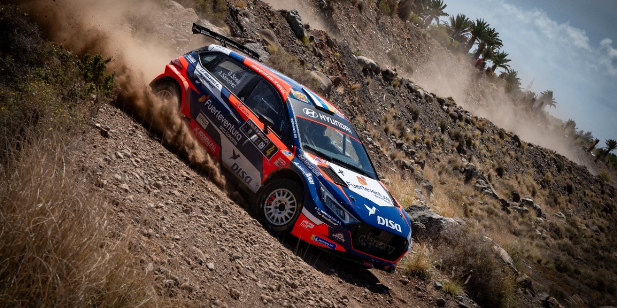 Hyundai i20 N Rally2 de Gustavo Sosa y Alba Sánchez