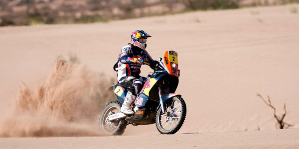 Cyril Despres tendrá que vigilar al español Marc Coma Cyril Despres tendrá que vigilar al español Marc Coma