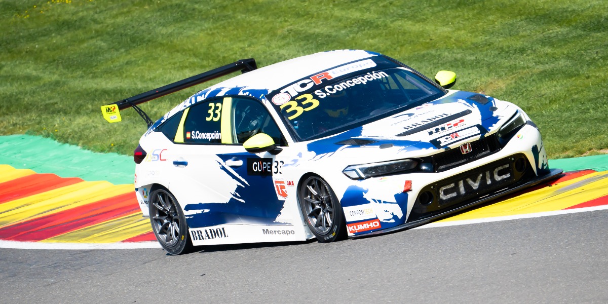 Santi Concepción Jr. en Spa-Francorchamps