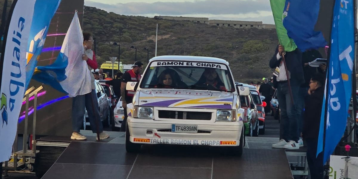 Comienza el III Rallysprint Arico 2025 con la ceremonia de salida