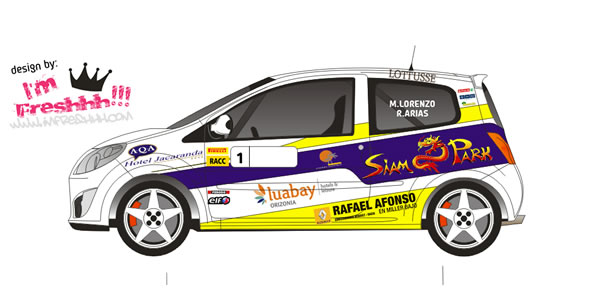 Así ira decorado el Renault Twingo