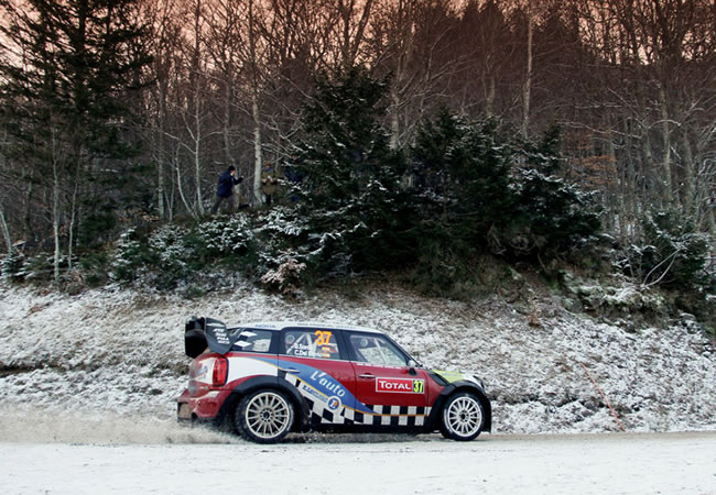 Dani Sordo es segundo en el Rally de Montecarlo - Foto: Best of Rally Live