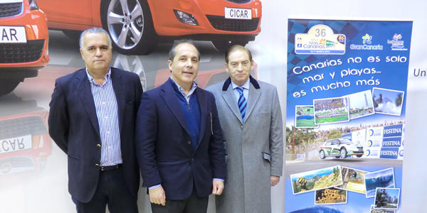 De izd. a dcha. Germán Morales, Luis Monzón y Carlos Gracia