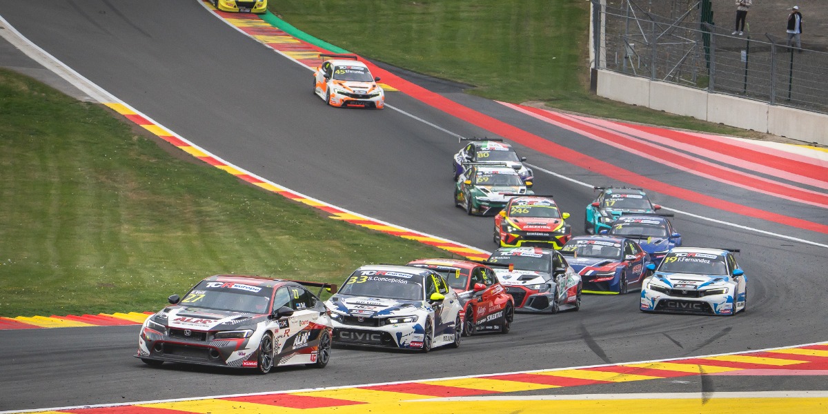 Instante de la prueba en Spa-Francorchamps Instante de la prueba en Spa-Francorchamps