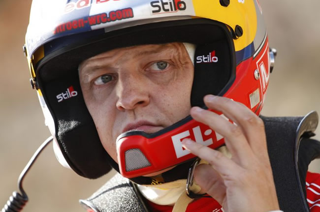 Mikko Hirvonen a la caza del pódium