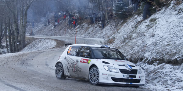 Sébastien Ogier en el pasado Montecarlo Sébastien Ogier en el pasado Montecarlo