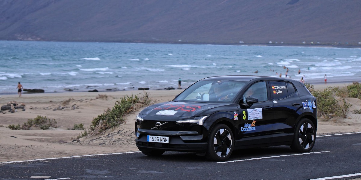 Carlos Sergnese y Quintino Modesto (Volvo EX30)