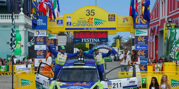 Podium de la pasada edición