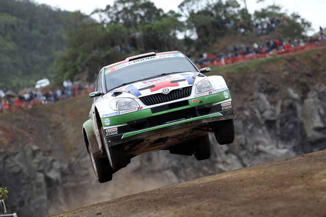 Skoda manda en el Sata Rally Azores IRC 2012