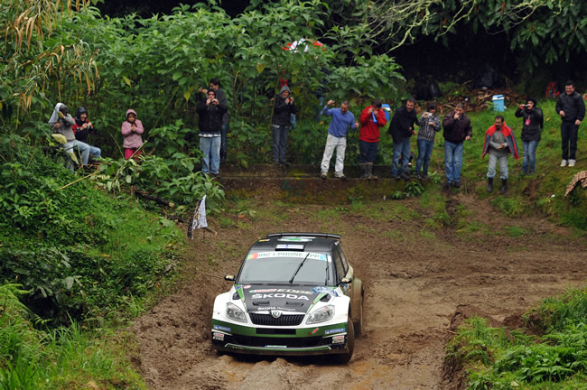 Juho Hanninen fué segundo con doblete de Skoda