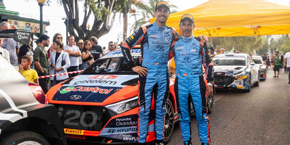 Dani Sordo y Cándido Carrera