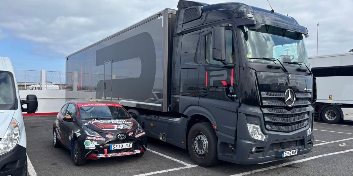 Llegada de los equipos a Lanzarote