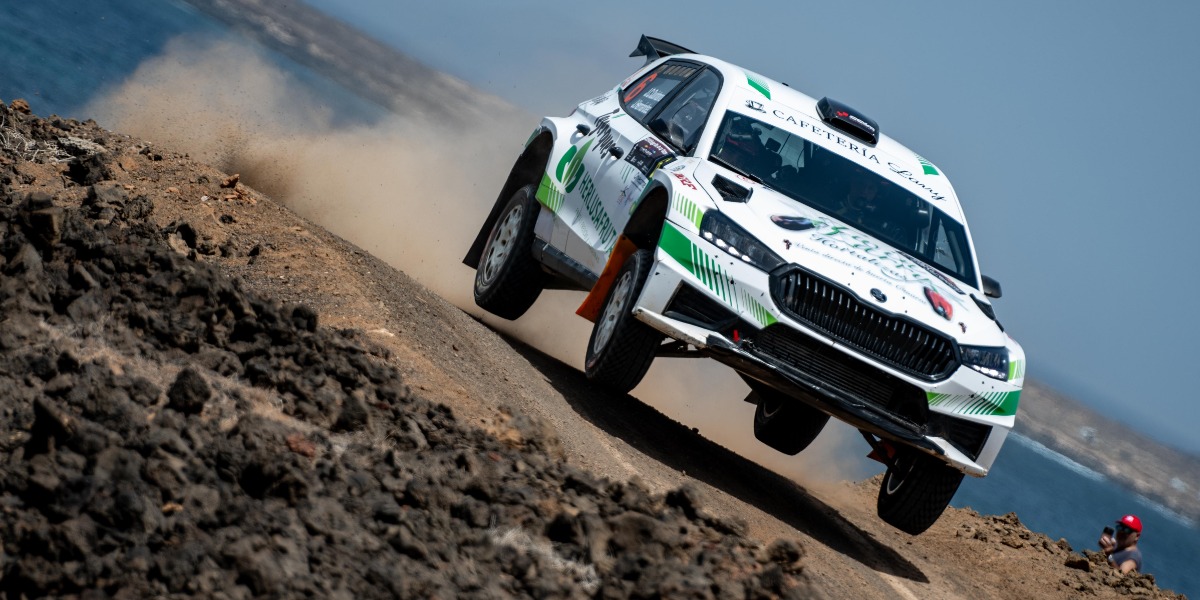 Juan Carlos Quintana y Jonathan Hernández (Skoda Fabia RS Rally2)