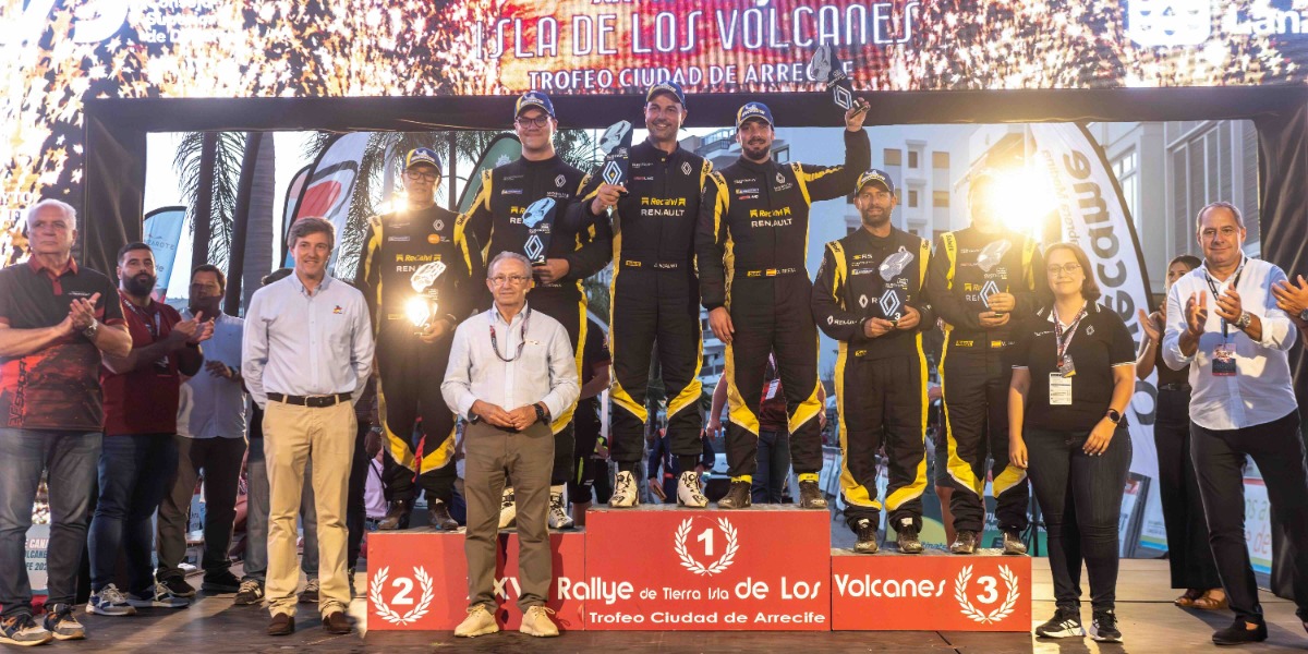 Podio Clio Trophy Spain Tierra