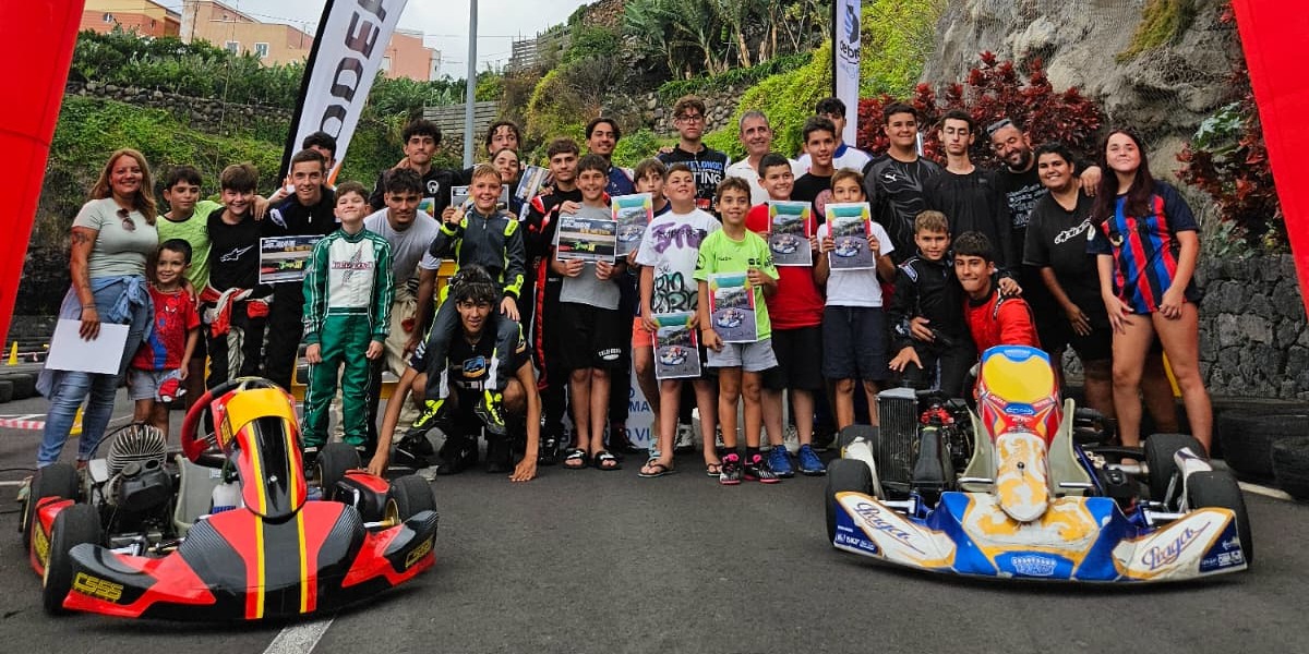 Evento de la Escuela de Karting La Palma