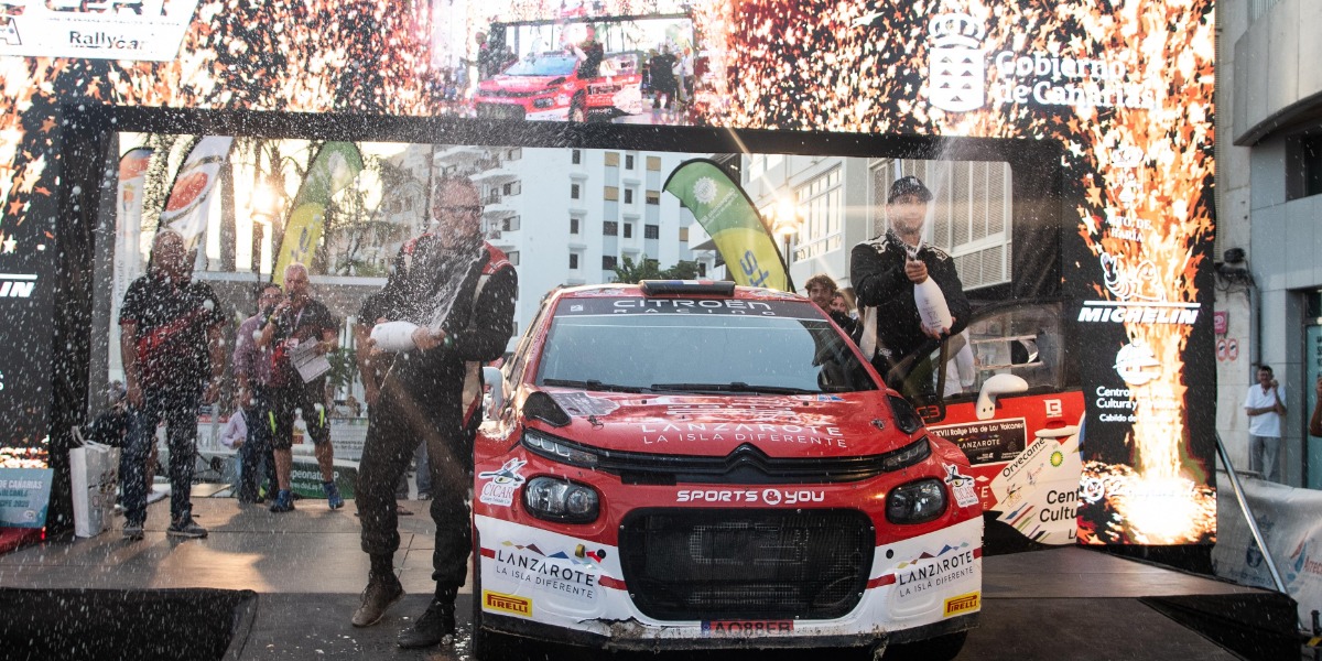 Ganadores del Rallye Isla de Los Volcanes 2025