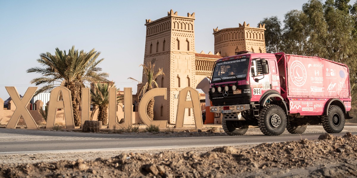 Instante del RallyClassics Africa 2024