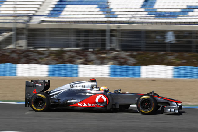 Hamilton no destacó en la última jornada de Montmeló