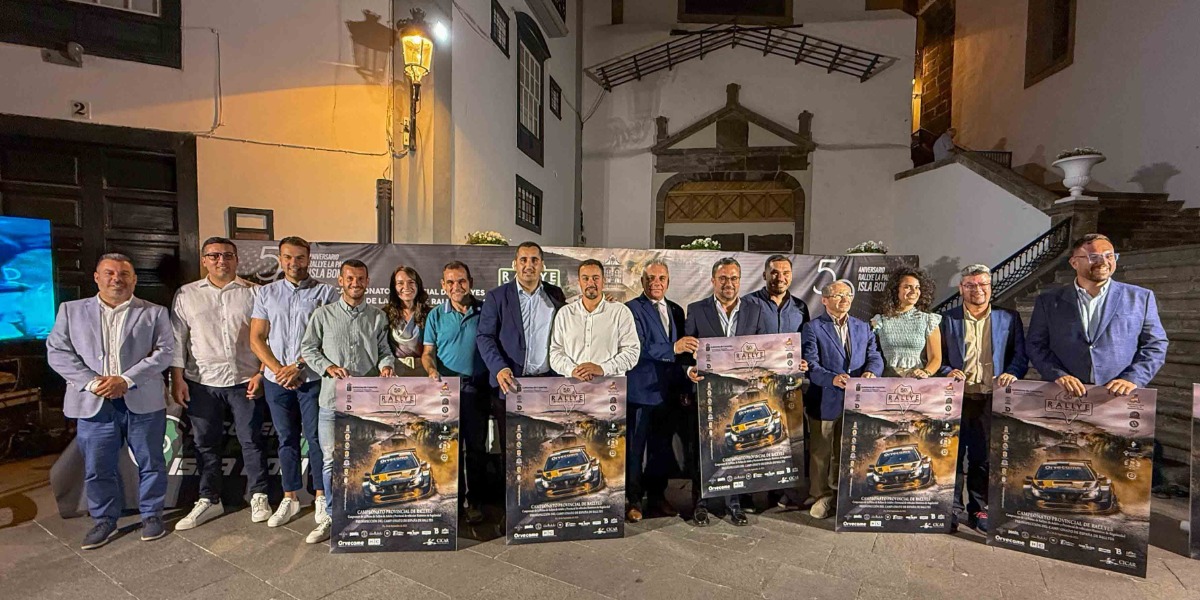 Presentación del Rallye La Palma Isla Bonita 2025