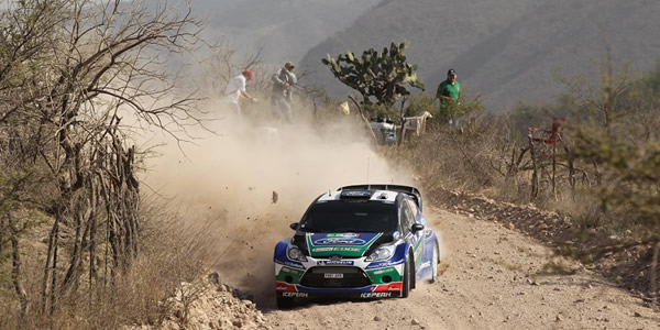 Solberg gana el tramo de clasificación en Mexico Solberg gana el tramo de clasificación en Mexico