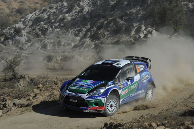 Jari-Matti Latvala también tuvo problemas cuando era líder