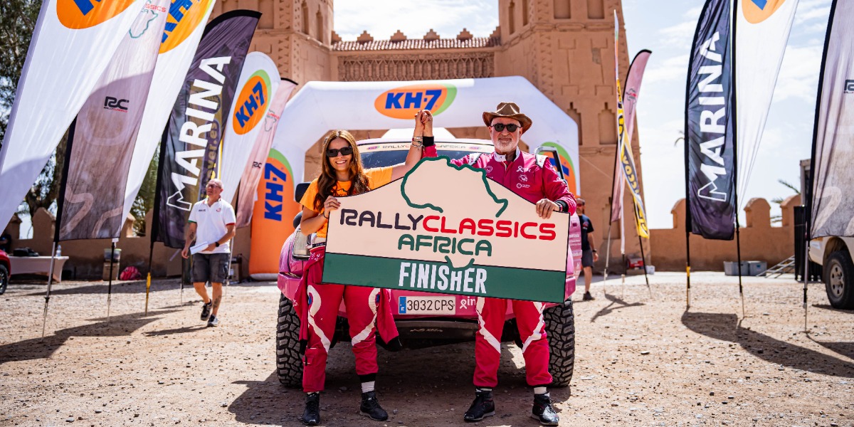 Rafa Lesmes y Tabatha Romon completan el RallyClassics África