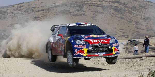 Loeb sigue firme en el Rally de Mexico Loeb sigue firme en el Rally de Mexico