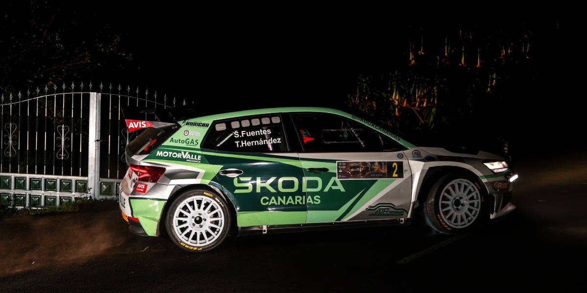 Sergio Fuentes y Teco Hernández (Skoda Fabia RS)