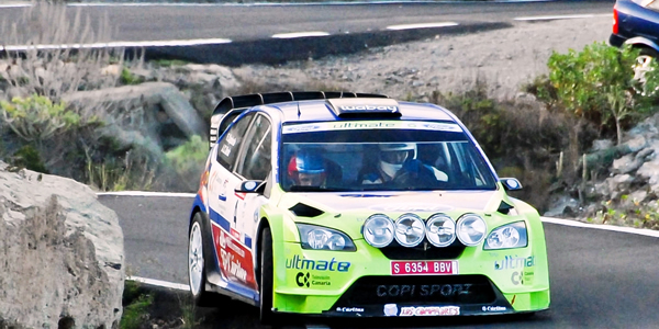 Copi Capdevila en el pasado Rally de Tenerife Copi Capdevila en el pasado Rally de Tenerife