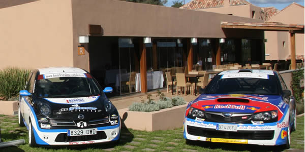Vehículos del Barrios Rallye Team
