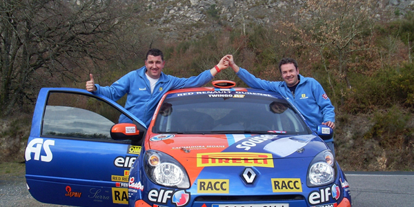 Luis Aragonés en el Rally de Canarias IRC 2012 Luis Aragonés en el Rally de Canarias IRC 2012