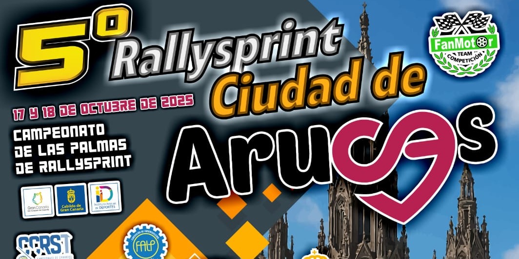 Cancelado el Rallysprint Ciudad de Arucas 2025
