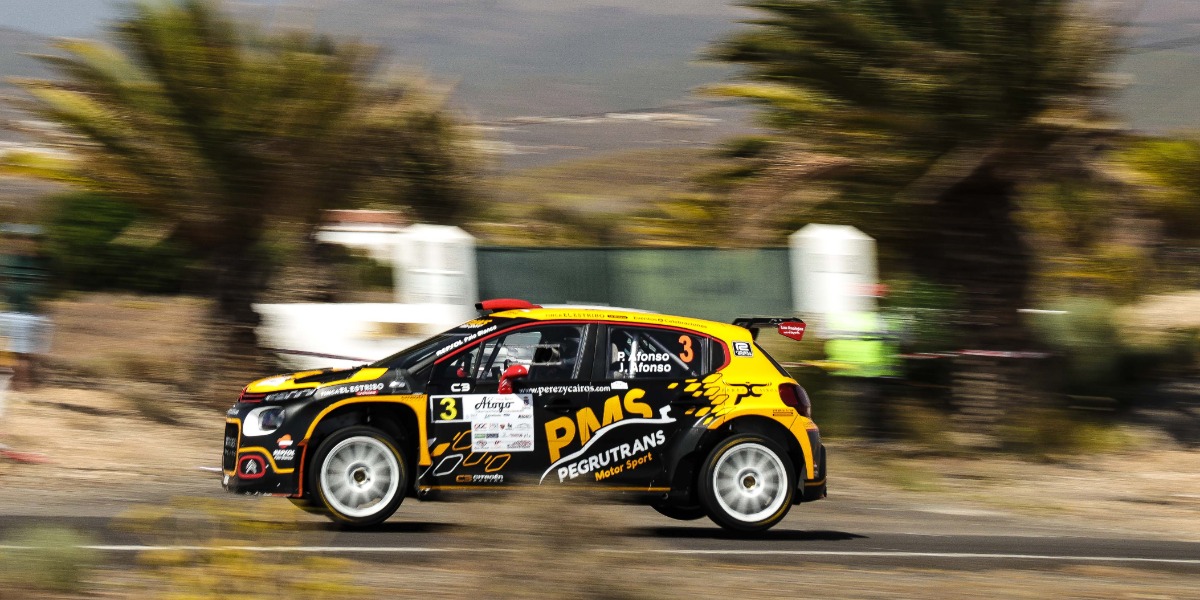 Pedro y Javier Afonso, virtuales campeones del Campeonato de Tenerife de Rallysprint