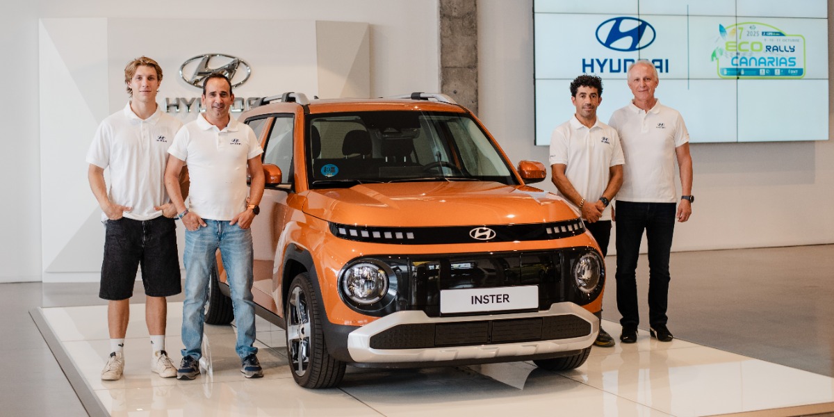 Hyundai INSTER en el Eco Rally de Canarias 2025