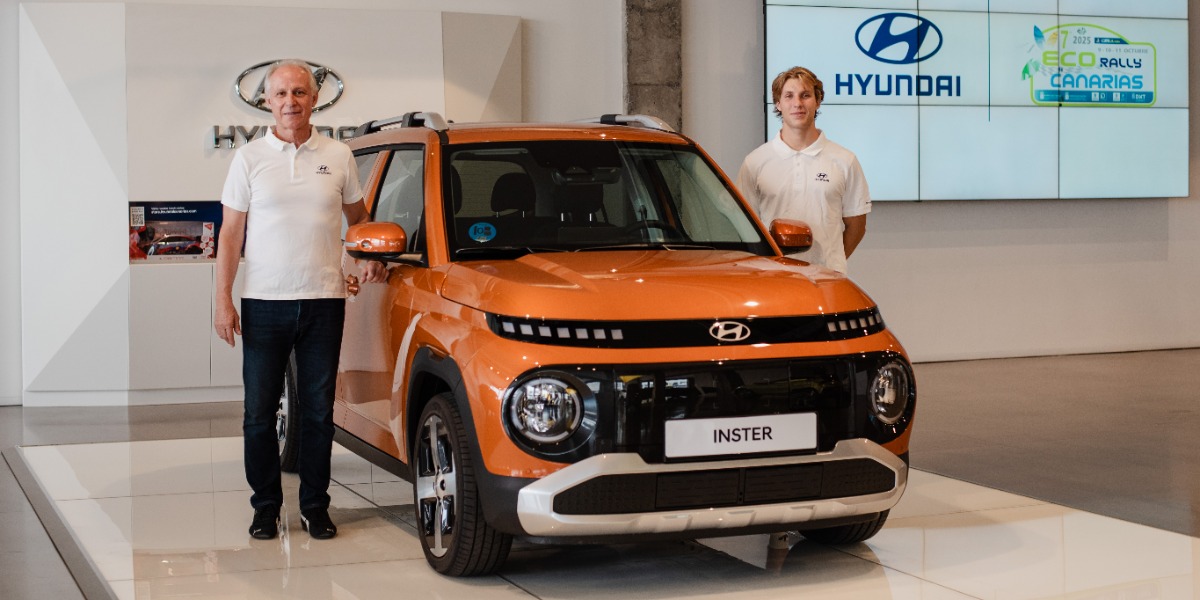 Hyundai INSTER en el Eco Rally de Canarias 2025