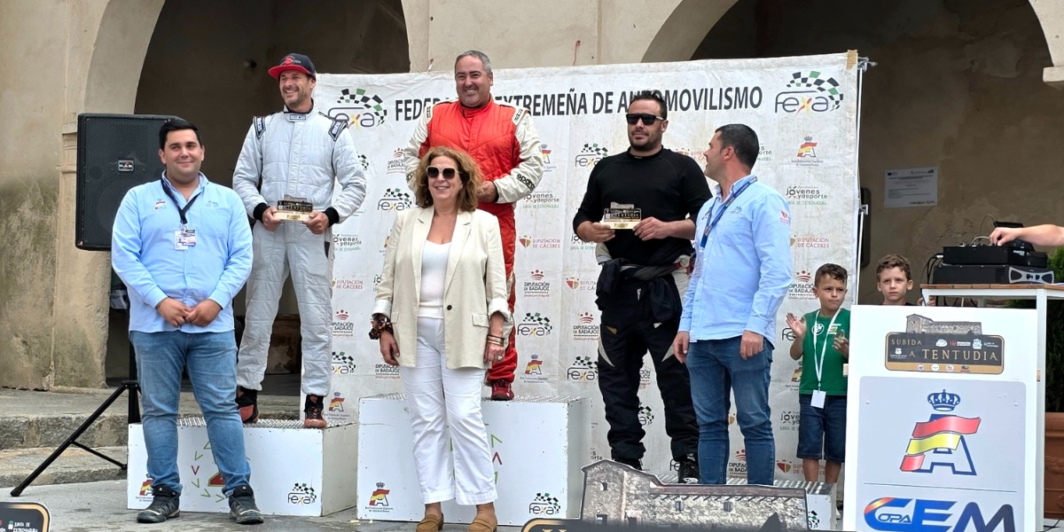 Podio de la prueba