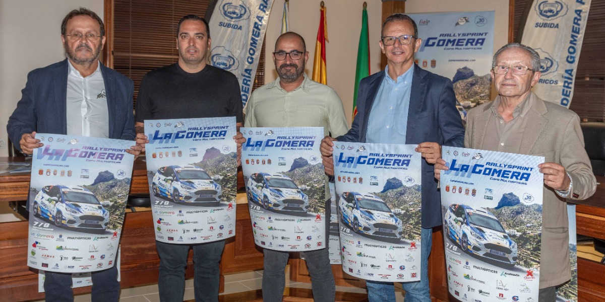 Presentación del Rallysprint La Gomera 2025