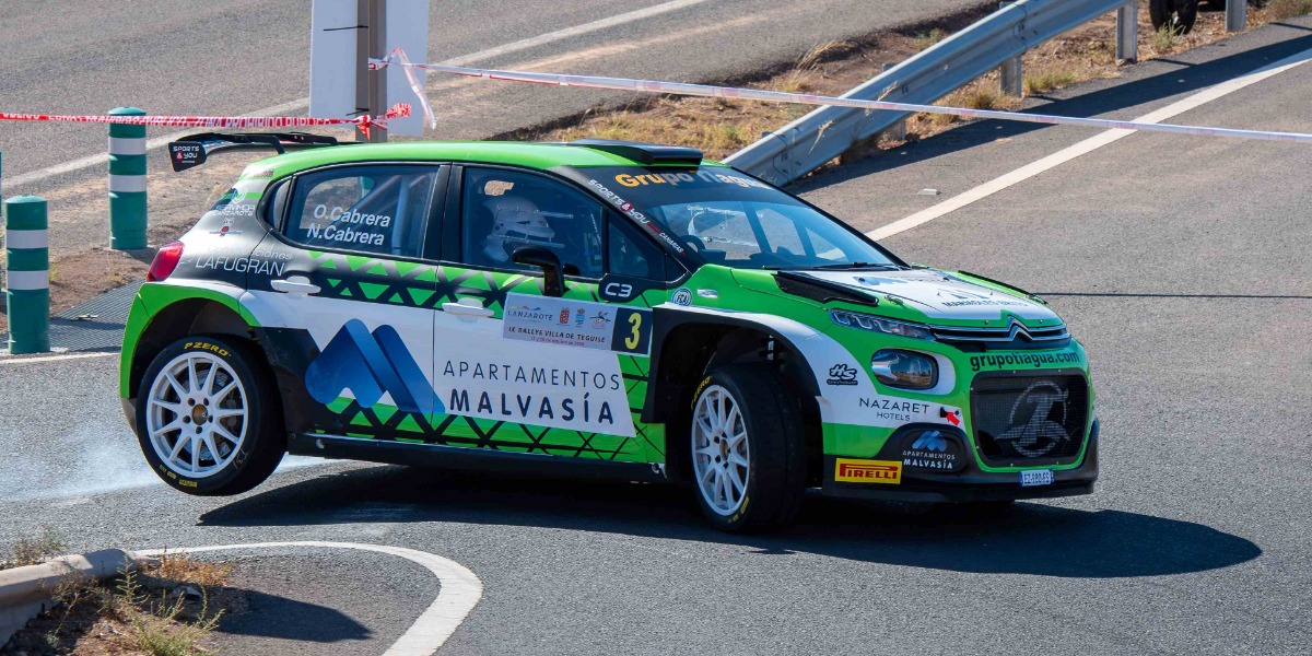 Óscar Cabrera-Nerea Cabrera con el Citroen C3 Rally2
