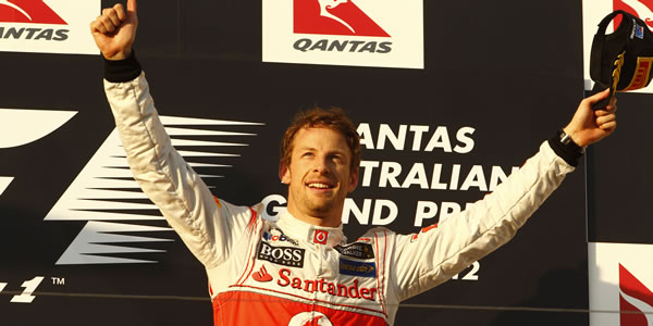 Gran actuación y victoria de Jenson Button 