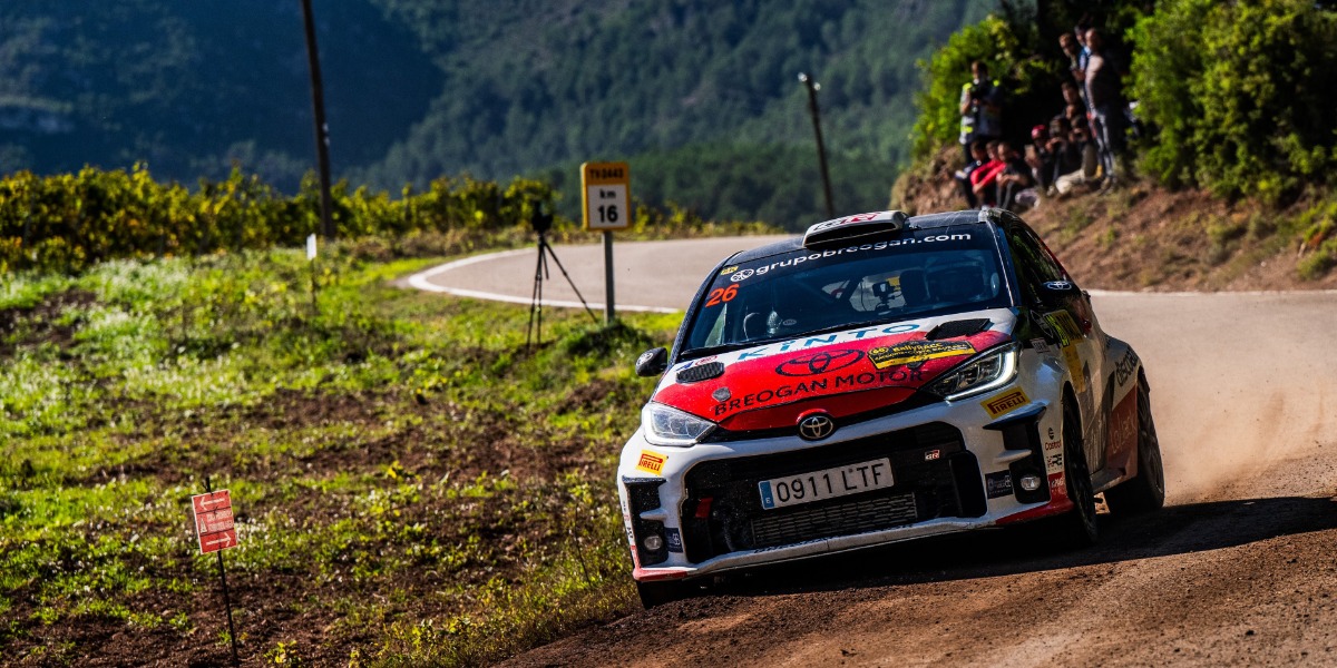 Adrián Díaz y Sara Fernández (Toyota GR Yaris RZ Cup)