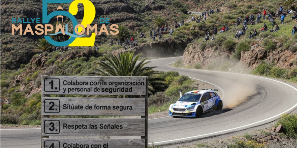 El 52º Rallye de Maspalomas 2025 comprometido con la seguridad El 52º Rallye de Maspalomas 2025 comprometido con la seguridad