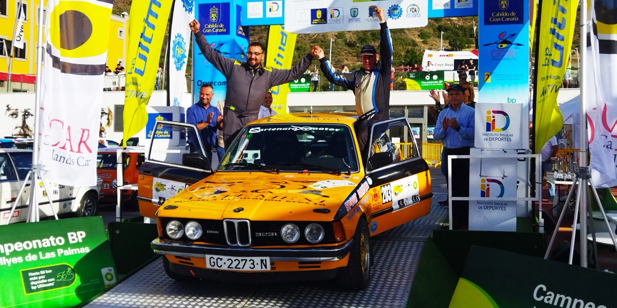 Instante del 63º Rallye Isla de Gran Canaria