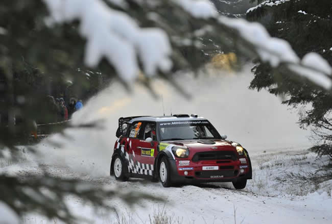 Dani Sordo en el pasado rally de Suecia