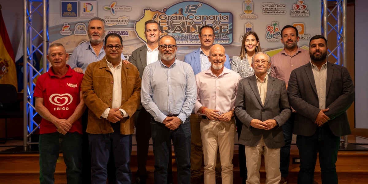 Presentación del 12º Gran Canaria Historic Rallye 2025