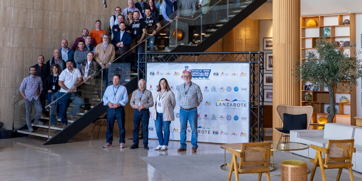 Reunión de oficiales nacionales organizada por la RFEDA y FCA en Lanzarote
