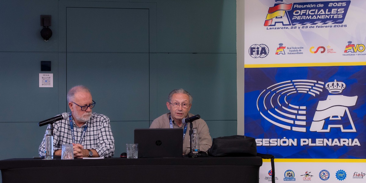 Pasada reunión de oficiales nacionales organizada por la RFEDA y FCA en Lanzarote