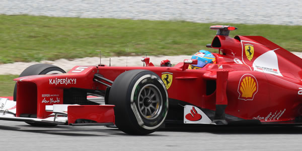 Fernando Alonso en el GP de Malasia Fernando Alonso en el GP de Malasia