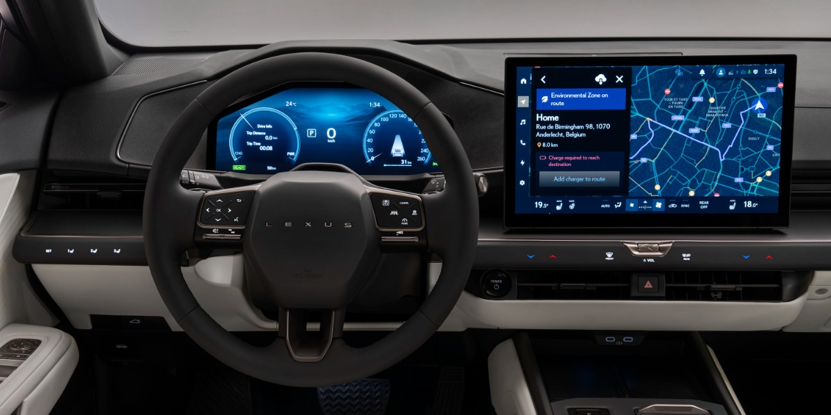 Interior del Lexus ES